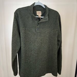 Pendleton Olive Knit Cardigan